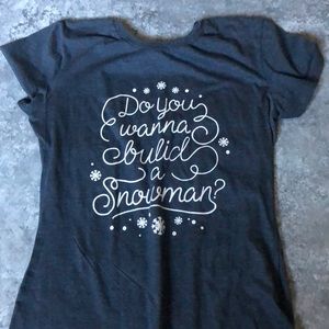 Do You Wanna Build a Snowman Tee | Women’s S
